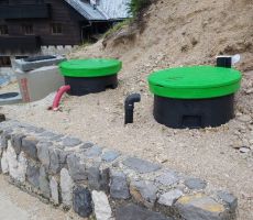 Zaključena  gradbena dela