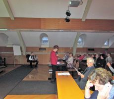 Irene Fekonja je vodila kulturni program