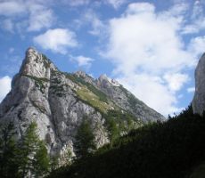 Ojstrica, 2350 m po Kopinškovi poti, 4. september 2010