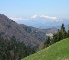 razgled z Idrijskih Krnic