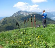 razgled proti Črni prsti