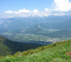 razgled na Bohinjsko kotlino