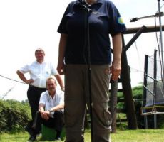 pozdravi predsednice Društva prijateljev Poti kurirjev in vezistov - Zora Sušnik