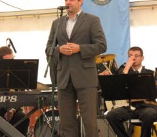 župan Občine Tolmin Uroš Brežan