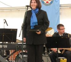 nagovor ministrice Ljubice Jelušič