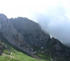 pogled nazaj proti koči