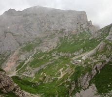 malo pred zaključkom sestopa