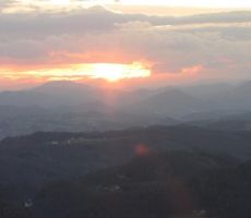 še sonce nas je pozdravilo