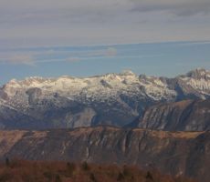 narava nam je podarila prelepe razglede, Kaninsko pogorje