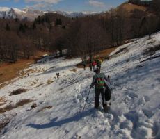 in še malo užita za ostankih snega