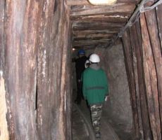 rovi so ostali enaki iz časa, ko je rudnik še deloval