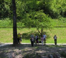 del skupine je zamudil prvo vožnjo