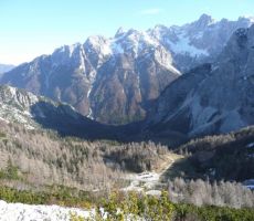 Na Vršiču in Slemenu v nedeljo, 22. novembra 2009