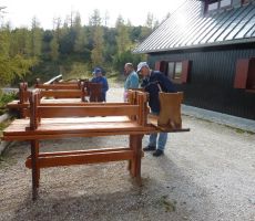 Kako smo zapirali Poštarski dom na Vršiču - petek, 28. septembra 2012