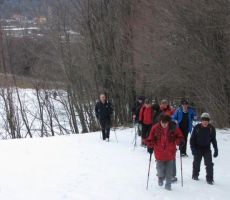 na poti proti vrhu Škabrijela...