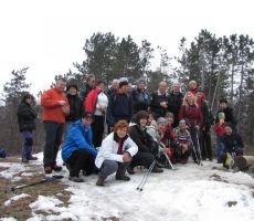skuinska na vrhu 646m visokega Škabrijela (Sv. Gabrijel)