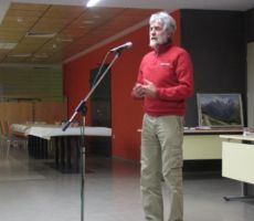 Franc Kogovšek, načelnik Planinsko jamarskega odseka z etnološko sekcijo