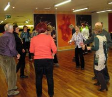 po uradnemu delu je sledilo veselo druženje...