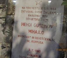 še eden spomenik iz vojnih časov