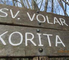 kjer nas je pozdravil smerokaz za našo današnjo najvišjo točko