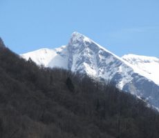 pred nami pa se je kazal Krn v vsej svoji lepoti...