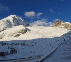 pogled na Marmolado...