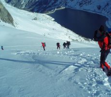 z lepim razgledom na jezero, ki je kot na dlani