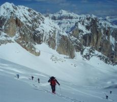 in že smo pod žičnico...