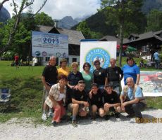 pred uradnim delom so se naši planinci zbrali skupaj