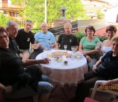 zaključek pa je bil pri Petru doma