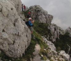 in uživanje v razgibanermu terenu...