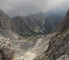 na drugi strani se ma odpre razgled proti bivaku...