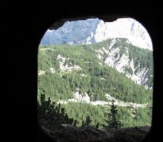 kjer smo gledali nazaj proti koči