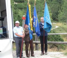 praporaši vseh treh društev