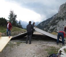 na koncu pa je bilo treba še vse pospraviti