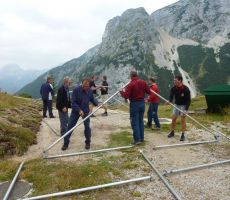 46. srečanje planincev Pošte in Telekoma Slovenije in 60-letnica Poštarskega doma na Vršiču, 2013