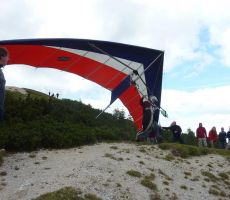 Poskus prenosa pošte z zmajem