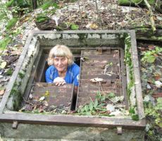 naprej ob poti pa smo si ogledali tudi bunkerje...