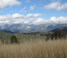 in greben Stola proti Breškemu Jalovcu...