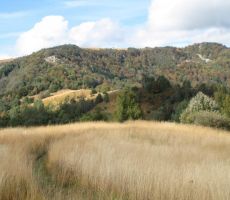 pred nami pa greben Ivanca...