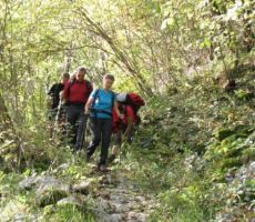 pred nami pa je bil samo še spust po kolovozu do izhodišča