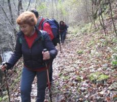 nadaljevali proti Kloudram...
