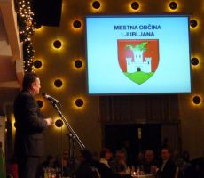 Svečana podelitev priznanj Športne zveze Ljubljane - sreda, 11. december 2013