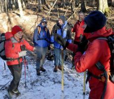 v pravih zimskih razmerah...