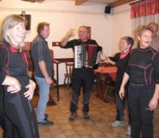 Na koncu nas je predsednik PS Nova Gorica razveselil s harmoniko...