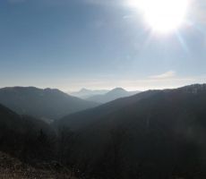 odprli so se pogledi na Škofjeloško hribovje...