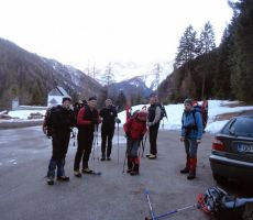 PASSO SESIS -MONTE OREGONE 2385m, 12.01.2014 