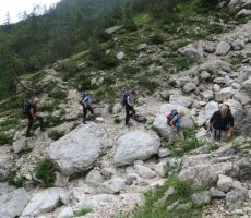 VISOKA VRBANOVA ŠPICA (Pot Lojzeta Rekara) 2408m, 07.09.2014