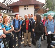 mesto pa nam je predstavila turistična vodička Mirjam