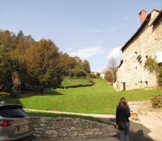 in del obzidja Loškega gradu...